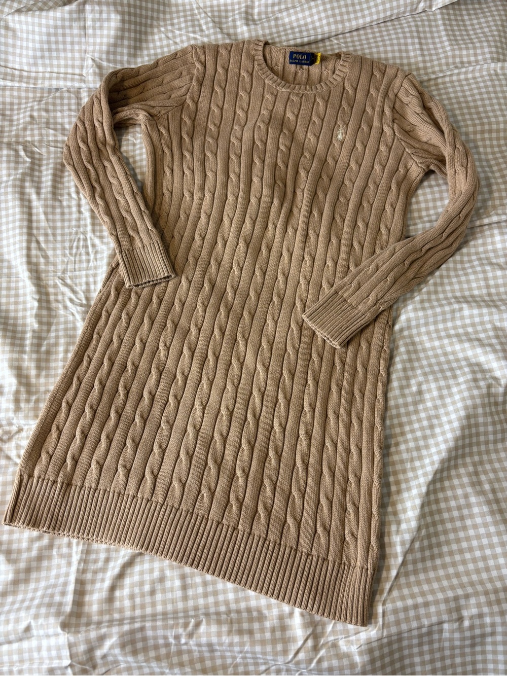 Ralph Lauren Cable-knit Cotton Dress Polo